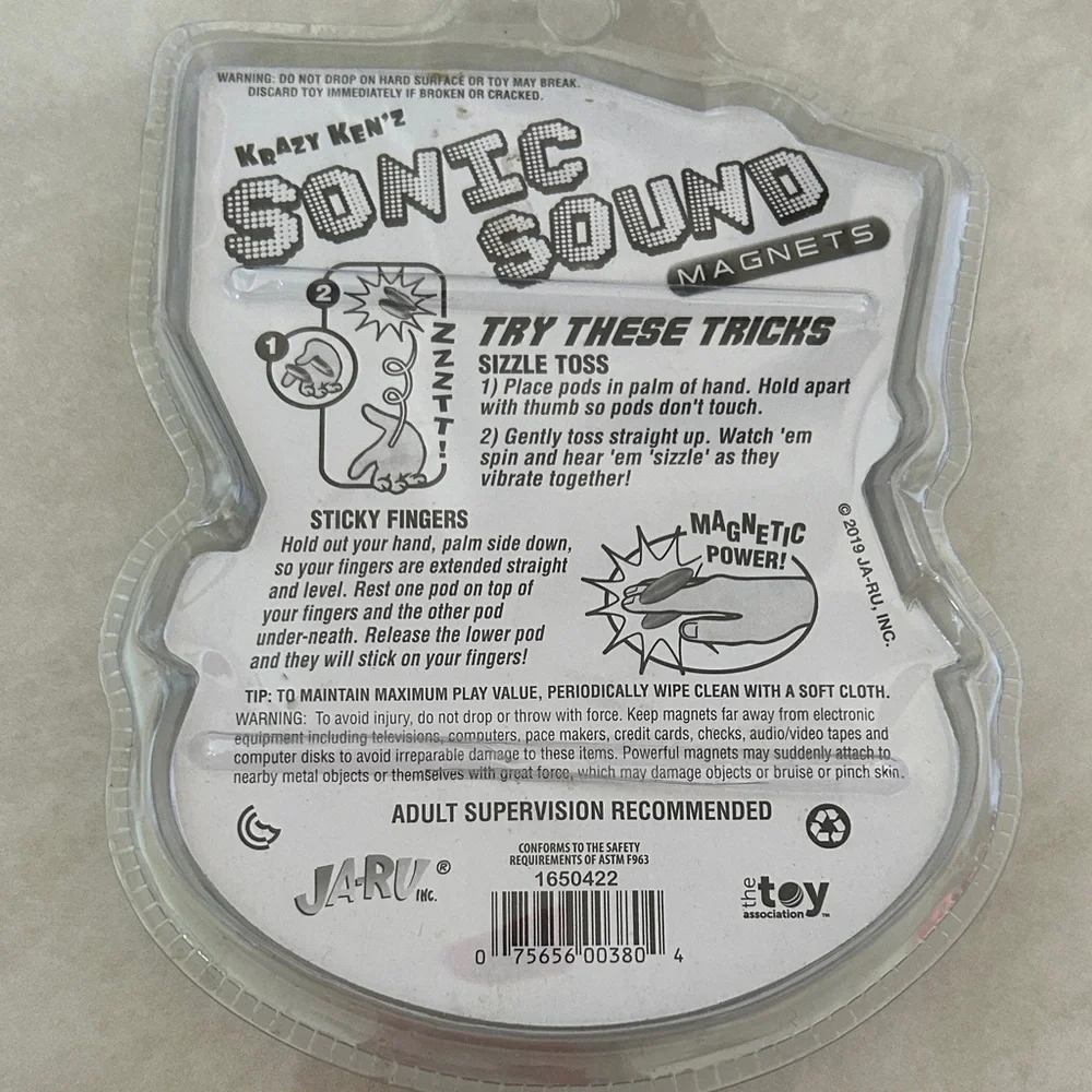 Sonic Sound Magnets - Black